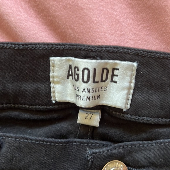 AGOLDE Black Skinny Jeans - Mid-rise - Picture 6 of 11